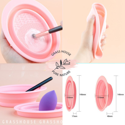 DỤNG CỤ VỆ SINH LÀM SẠCH CỌ TRANG ĐIỂM, DẠNG MÚT KHÔ, VỆ SINH CỌ MAKEUP DỄ DÀNG, GẤP GỌN TIỆN DỤNG 