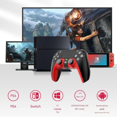 Gamepad Tay Game Không dây Bluetooth P08 cho máy tính - điện thoại - máy game Console hàng nhập khẩu