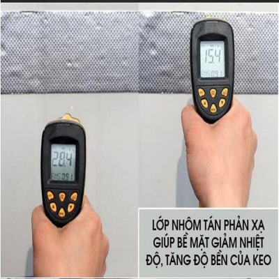 Keo dán chống thấm cao cấp Bosui Nhật Bản siêu dính trên mọi chất liệu, lớp keo siêu dày khổ 5cm x 10m