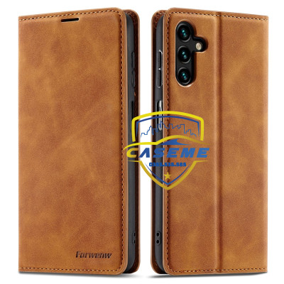 Bao da dạng ví dành cho Samsung Galaxy A07, A17 Forwenw cao cấp, sang trọng và bền bỉ - Hàng Chính Hãng