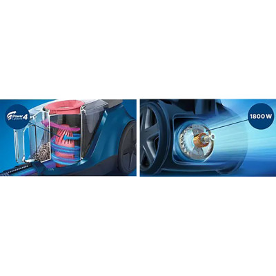 Máy Hút Bụi Có Hộc Chứa Philips XB2023/01 (1800W) - Hàng Chính Hãng