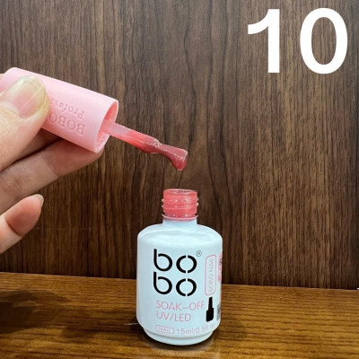 Sơn Thạch Lẻ Bobo Màu Xanh 9, Rượu Vang 28, Sơn Trơn Nước Gạo 13, Nâu Tây 20, Trắng Sữa Bóng Mướt Làm Nail, Màu Chuẩn Chai 15ml Đậm Đặc Bám Móng