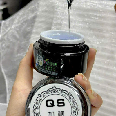 Gel Vẽ Nổi Thủy Tinh QS 20g Làm Nail, Gel Đa Năng, Vẽ Móng Hoa, Đậm Đặc Khô Nhanh, Không Nhăn Không Chảy Nail Phương Miu Nữ Sơn Gel