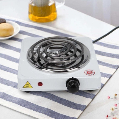 Bếp điện mini làm nóng pha cafe Hot Plate 100W, Bếp hơ lá trầu cho bé, nấu đa năng tiện lợi
