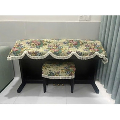 Khăn phủ đàn piano điện, piano cơ sang trọng chống bụi chống xước