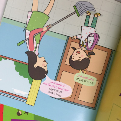 Sách - 5 Phút Mỗi Ngày - Bộ sách Tiếng Anh đầu tiên cha mẹ dạy bé : Phương tiện giao thông - Trường học - Sức khỏe & Y tế - Rau quả thực phẩm - Thể thao - Động Vật & Thực vật - Tự nhận thức - Cuộc sống thường ngày