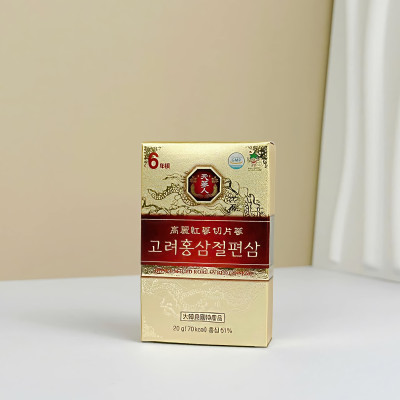 Hồng sâm lát tẩm mật ong Bio-Apgold hộp 200g Hàn Quốc