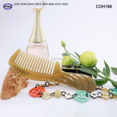 Lược sừng răng thưa cho mọi loại tóc (Size: L - 18cm) COH166 - Chăm sóc tóc