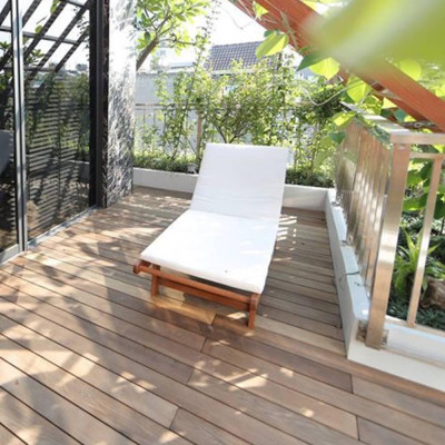 Giường Tắm Nắng Merak IBIE NC1037 (200 x 60 x 98 cm) - Nâu