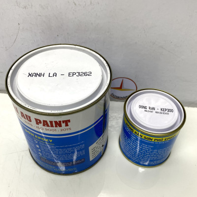 Sơn epoxy Hải Âu màu xanh EP262 1L/Bộ