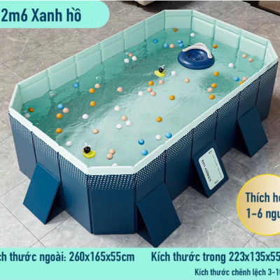 BỂ BƠI GẤP XẾP - KHÔNG CẦN BƠM - DÙNG ĐƯỢC NGAY