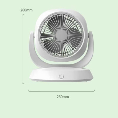 Quạt Tích Điện F3 Xoay 180 Độ Để Bàn - 3 Cấp Độ Gió, Mini Sạc Type C - HÀNG CHÍNH HÃNG MINIIN