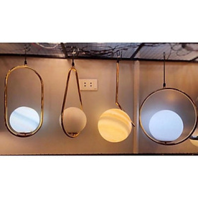 Đèn thả trần,đen trang trí,đèn thả hình cầu DT