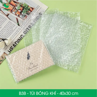 B3B - 40x30 cm - 25 Túi bóng khí chống sốc đóng hàng - Túi gói hàng, bọc chống sốc, xốp chống sốc