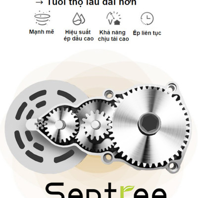 HÀNG CHÍNH HÃNG - Máy ép dầu ăn thực vật, dùng trong gia đình. Thương hiệu Mỹ cao cấp Septree - X9