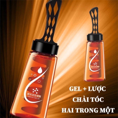 Chai  vuốt tóc cho nam  cao cấp ,chai lớn 260ml 2 trong 1 kèm lược ,tạo kiểu ,tạo nếp giữ tóc 24 giờ , nâng cao đẳng cấp phái mạnh