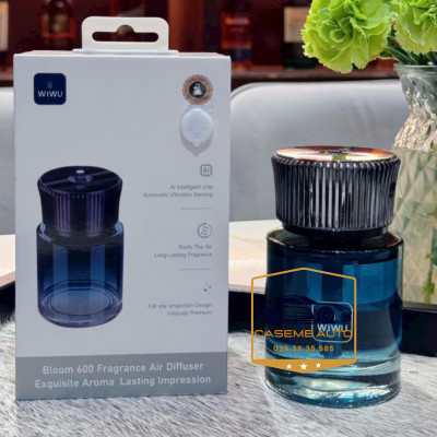 Máy Khuếch Tán Tinh Dầu Ô Tô Wi WU Bloom 600 – Đèn Galaxy Sang Trọng, Dung Tích 160ml, Khử Mùi & Tạo Hương Thơm Cao Cấp - Hàng Chính Hãng