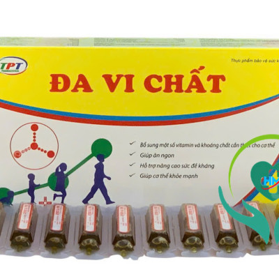 Siro Đa vi chất  (Hộp 20 ống) -Giúp bé ăn ngủ ngon, tăng hấp thu, phát triển chiều cao , trí tuệ