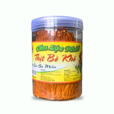 KHÔ BÒ MIẾNG TÂN LỘC PHÁT - HŨ 150G