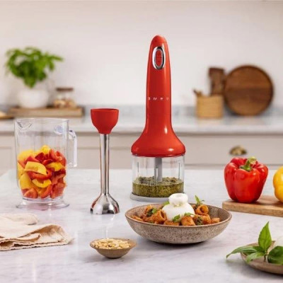 Máy xay cầm tay SMEG HBF03RDEU Hàng chính hãng