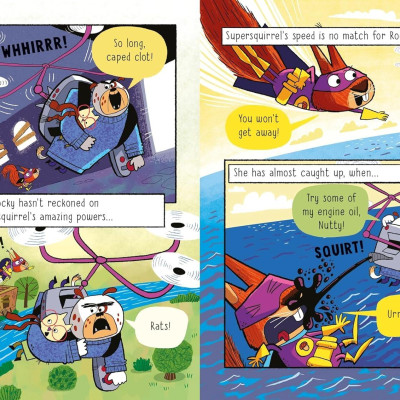 Sách ngoại văn: Supersquirrel And The Crazy Rain Maker