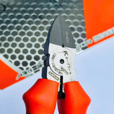 Kìm Cắt Má Mỏng Kapusi 6 Inch – Thép CR-MO60 – Cắt Nhựa, Linh Kiện, Đồ Thủ Công