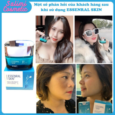 Kem Dưỡng Trắng Da ESSENRAL SKIN 50 Gram, Mờ Thâm Nám, Tàn Nhang, Ngăn Ngừa Lão Hoá Da, Tặng Serum