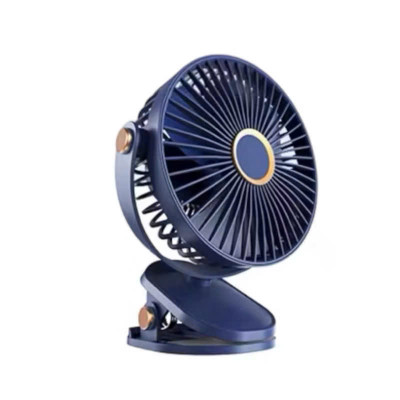 Quạt Mini Tích Điện Kẹp Bàn F60 - 5 Tốc Độ Gió, Xoay 720 Độ, Lồng Quạt 15cm, Sạc Type C - HÀNG CHÍNH HÃNG MINIIN