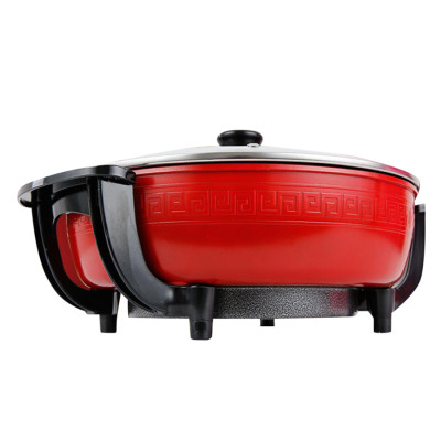 Nồi Lẩu Điện 2 Ngăn Perfect PF-A2N (5.0 Lít)- Hàng Chính Hãng