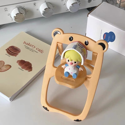 Giá Đỡ Điện Thoại Ghế Xếp Gấp Gọn Hình Gấu Cute
