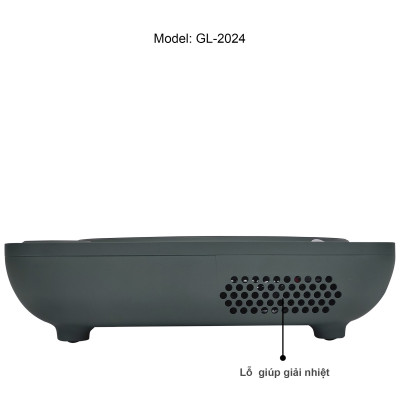 Bếp Điện Quang Gali GL-2024. Không kén nồi, dùng cho các loại nồi đáy bằng. Hàng chính hãng bảo hành 12 tháng