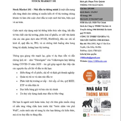 Sách Nhà đầu tư thông minh - 1980Books