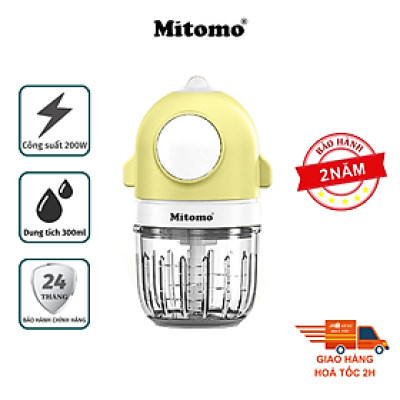 Máy xay ăn dặm cho bé, xay thịt đa năng Mitomo MT-350 - Hàng chính hãng