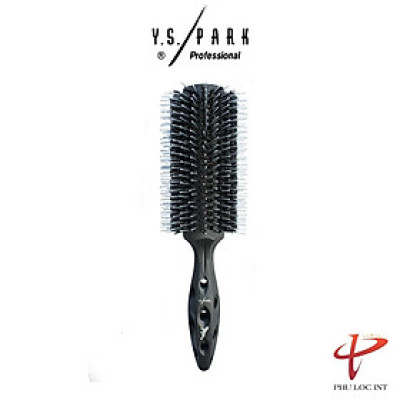 Lô sấy tóc Carbon Tiger Brush YS PARK lược uốn chịu nhiệt 65mm chính hãng YS-650T2