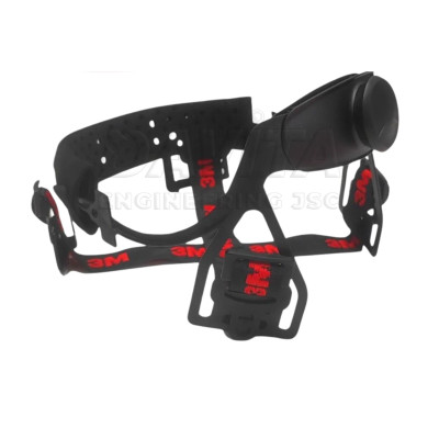 Nón bảo hộ màu trắng mẫu cải tiến 3M SecureFit H-701SFV-UV, đã gồm dây quai nón 1990