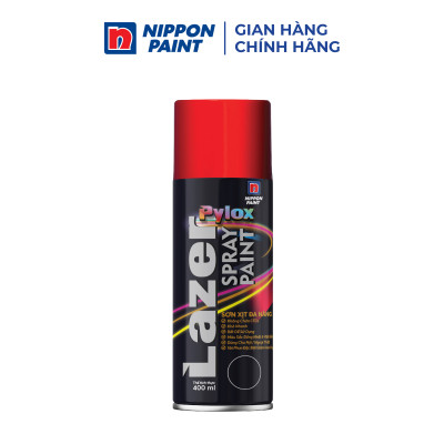 Sơn xịt đa năng trên các bề mặt NIPPON PYLOX LAZER (400ml)