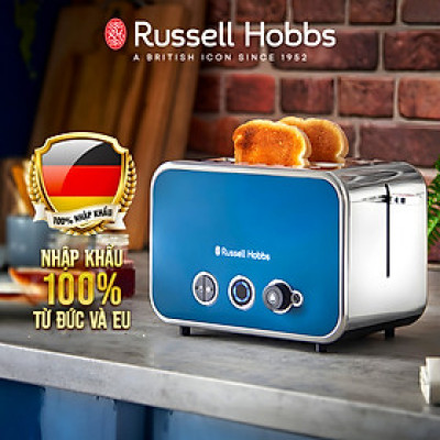 Máy Nướng Bánh Mì 2 Khe Russell Hobbs Distinctions 1600W - Hàng Chính Hãng Nhập Khẩu Đức và EU