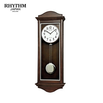 Đồng hồ Rhythm CMJ590NR06, 28.0×78.0x12.2cm. Vỏ gỗ. Dùng Pin.