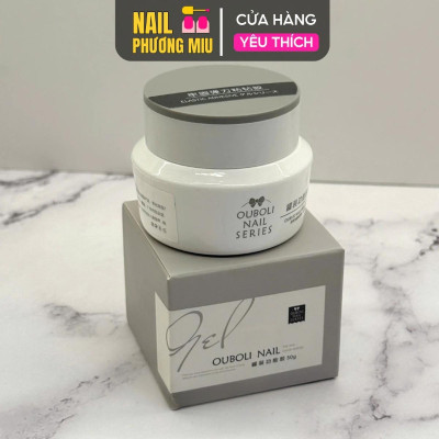 Gel Đính Đá OUBOLI Hũ To 30g Cao Cấp Siêu Bền Đậm Đặc Không Chảy Không Hơi Keo, Không Cần Phao Nhám Top Độ Bền Cao Dùng Gắn Đá To, Nhỏ, Charm Nữ Women