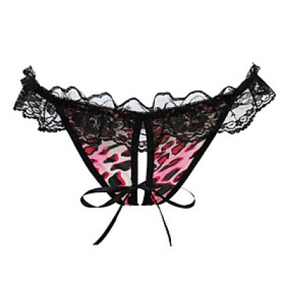 Quần chip ren lọt khe cao cấp - Đũng đỏ