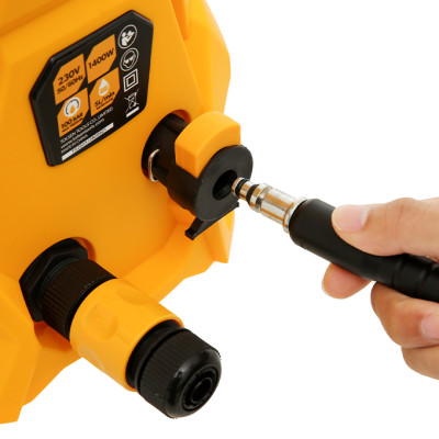 Máy phun xịt rửa xe áp lực cao TOLSEN 79570 1400W- Hàng chính hãng (Tặng kèm 5m dây cấp nước TOTAL THPH2001)