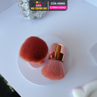 Chổi Phủi Bụi Nail Lông Mịn Mềm, Thiết Kế Đầu Nấm, Chất Liệu Sợi Tổng Hợp, Hiệu Quả Loại Bỏ Bụi Bẩn Cho Mọi Thợ Làm Nail