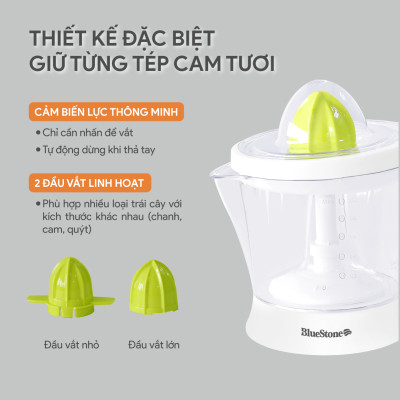 Máy Vắt Cam BlueStone CJB-1129 1 Lít 40W - Hàng Chính Hãng