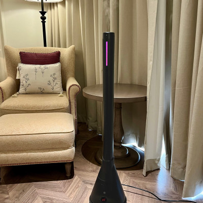 Quạt Tháp 2 Chiều Sưởi Ấm Làm Mát Và Bù Ẩm ULTTY SKJ-CR018HM. Chất Liệu Sưởi Gốm Ceramic Không Đốt Cháy Oxi. Bù Ẩm Không Khô Da Tự Động Tắt Khi Quá Nhiệt - Hàng Chính Hãng