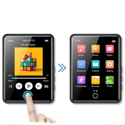 Ruizu M17 - Máy Nghe Nhạc Full Cảm Ứng, Âm Thanh HiFi, Bluetooth - Hàng Chính Hãng