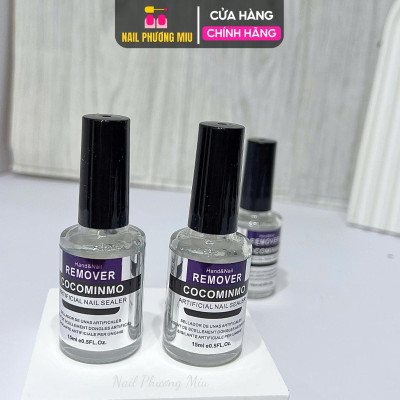 Nước Phá Gel Cocominmo 15ml Làm Nail, Phá Gel Coco Lạnh Không Nóng Móng, Nhanh Chóng, Không Cần Ủ, Vỏ Chai Sang Chảnh Nữ Women gel  phá sơn