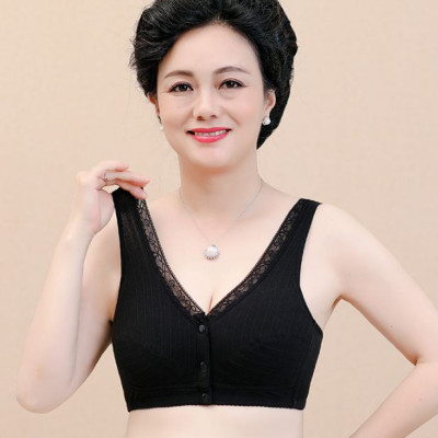 Áo Lót Cho Phụ Nữ Trung Niên Azuno Az400 Cao Cấp Chất Liệu Cotton Không Gọng Nâng Ngực