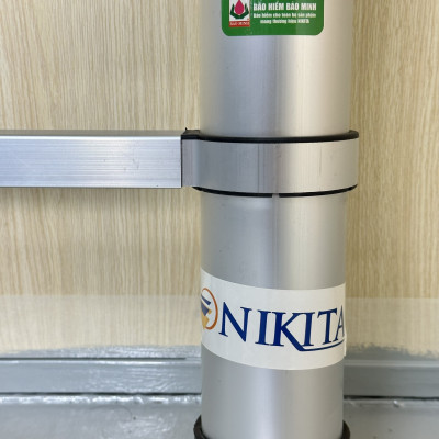 Thang đai nhôm rút 3 mét 8 - Tiêu chuẩn Châu Âu R38N - Chính hãng NIKITA