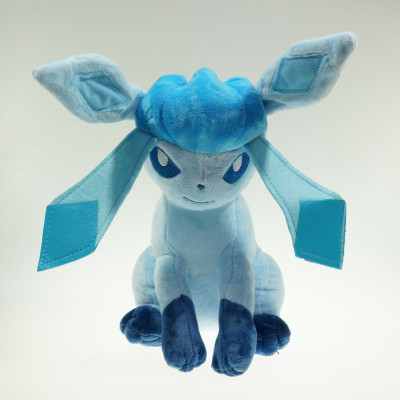 Gấu bông pokemon Eevee (eevui) Glaceon hệ băng (20cm--->30cm) nguyên tem nguyên tag xịn mịn đẹp hàng cao cấp, an toàn cho trẻ nhỏ