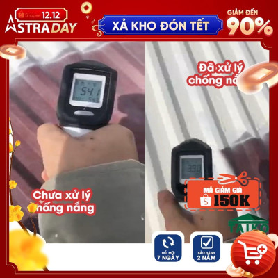 [1 Kg] Sơn Chống Nóng Taiko CN01 / Chống Nóng Hoàn Hảo Cho Tường Nhà, Mái Tôn, Tấm Lợp Fibro Xi Măng